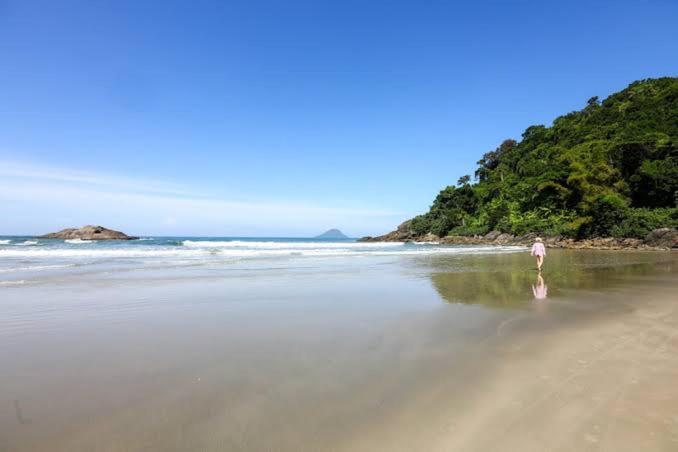 Casa Com Localizacao Privilegiada, A 140 Metros Da Praia Juquey Сао Себастиао Екстериор снимка
